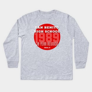 SBHS ‘89 Circle Kids Long Sleeve T-Shirt